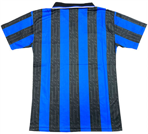 Camiseta Inter de Milán Primera Equipación 1997/98, Azul y Negro - Beazl.com