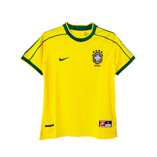 Camiseta Brasil Primera Equipación 1998 - Beazl.com