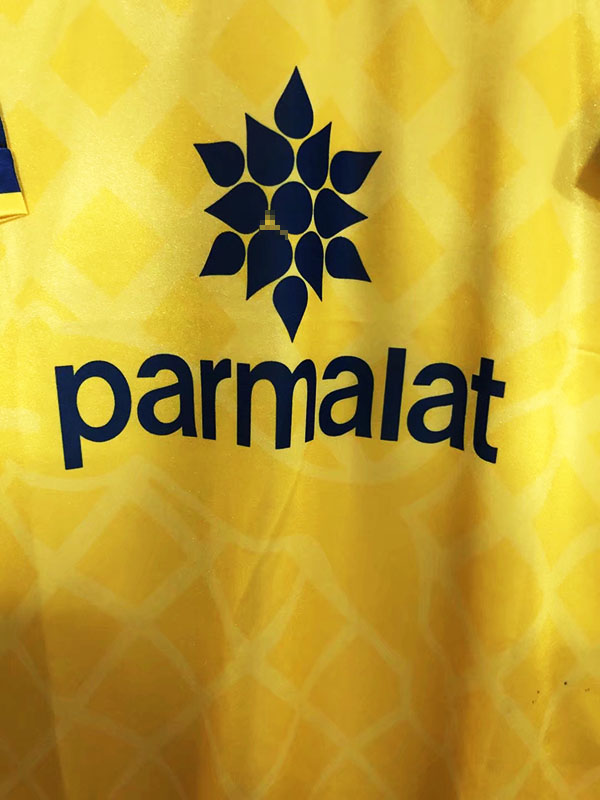 Camiseta de Fútbol Parma A.C. 1995/97 Amarillo - Beazl.com