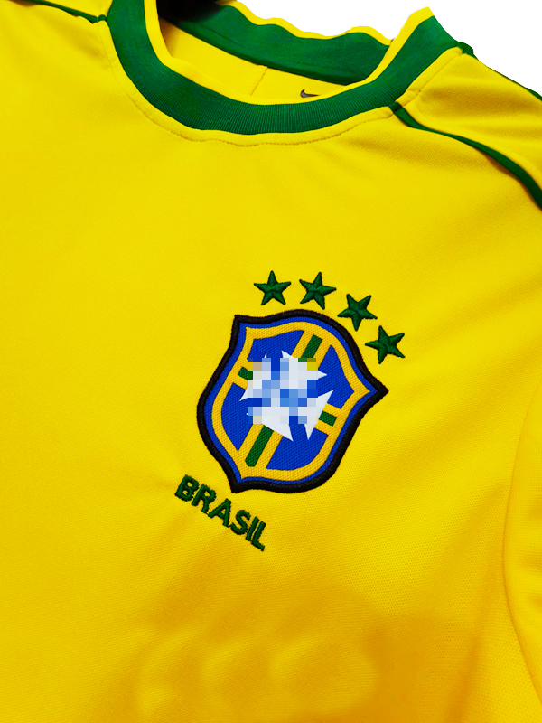 Camiseta Brasil Primera Equipación 1998 - Beazl.com