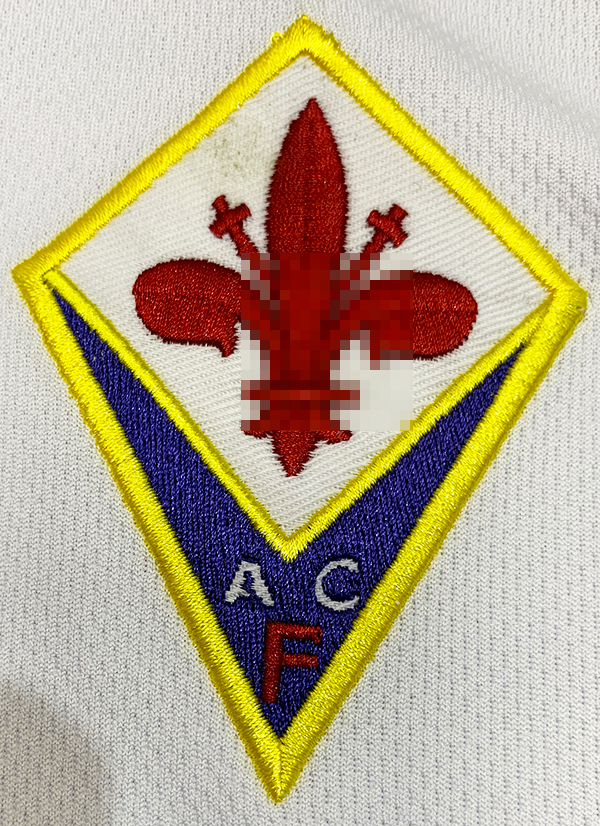 Camiseta Fiorentina Segunda Equipación1998, Blanca - Beazl.com