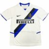 Camiseta Inter de Milán Segunda Equipación 2002/03, Blanca - Beazl.com