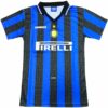Camiseta Inter de Milán Primera Equipación 1997/98, Azul y Negro - Beazl.com