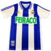 Camiseta La Coruña Primera Equipación 1999/00, Azul y Blanco - Beazl.com