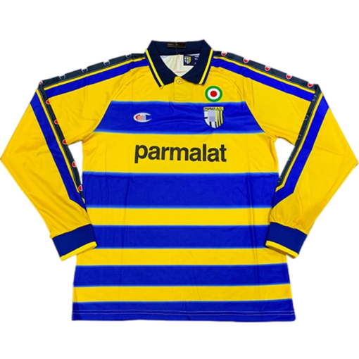 Camiseta Parma A.C. Primera Equipación Manga Larga 1999/00 - Beazl.com