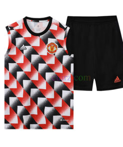 Camiseta de Entrenamiento Manchester United 2022/23 Kit Sin Mangas Multi