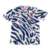 Camiseta Adidas Stella McCartney Arsenal Antes del Partido Blanco y Azul - Beazl.com