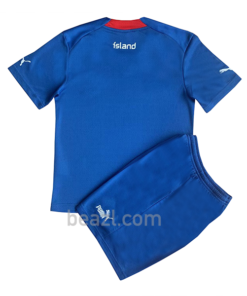 Camiseta Islandia 1ª Equipación 2022 Niño