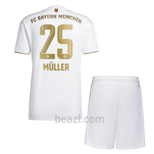Camiseta Bayern Munich 2ª Equipación 2022/23 Niño Müller