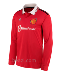 Camiseta Manchester United Primera Equipación 2022/23 Mangas Largas