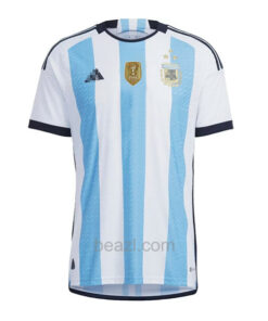 Camiseta Argentina 3 Estrellas Primera Equipación 2022 Versión Jugador - Beazl.com