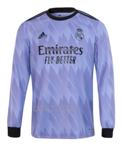 Camiseta Real Madrid 2ª Equipación 2022/23 Mnagas Largas