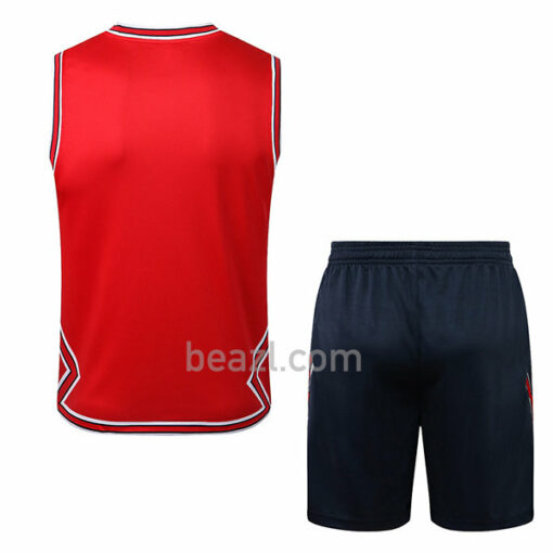 Camiseta de Entrenamiento PSG 2022/23 Kit Sin Mangas Roja