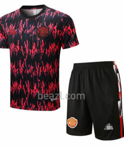 Camiseta de Entrenamiento Manchester United 2022/23 Kit Negra Púrpura