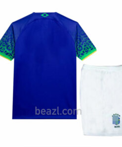 Camiseta Brasil 2ª Equipación 2022 Niño - Beazl.com