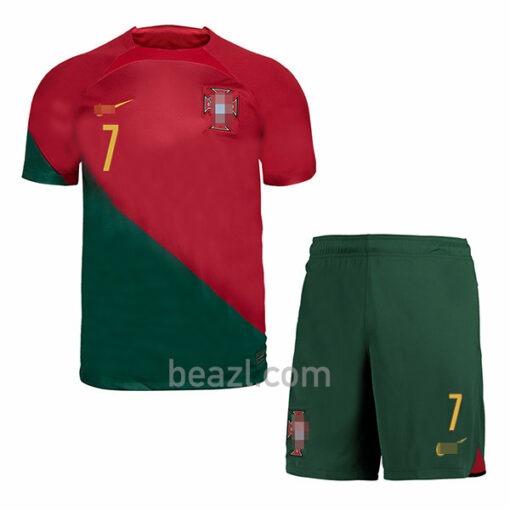 Camiseta Portugal de Ronaldo 1ª Equipación 2022/23 Niño - Beazl.com