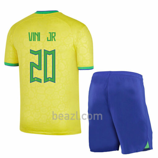 Vini JR Camiseta Brasil 1ª Equipación 2022/23 Niño - Beazl.com