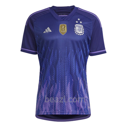 Camiseta Argentina 3 Estrellas 2ª Equipación 2022 Copa Mundial - Beazl.com