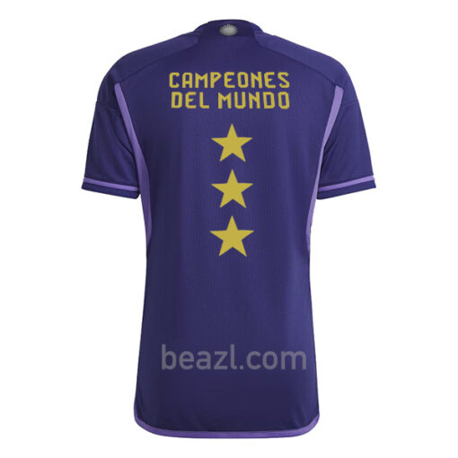 Camiseta Argentina 3 Estrellas 2ª Equipación 2022 Copa Mundial - Beazl.com