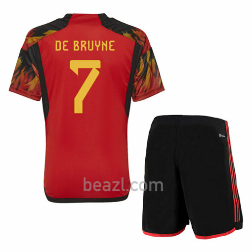Camiseta de Belgica De Bruyne 1ª Equipación 2022/23 Niño - Beazl.com