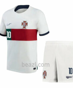 Camiseta de Bernardo Silva Portugal 2ª Equipación 2022/23 Niño - Beazl.com