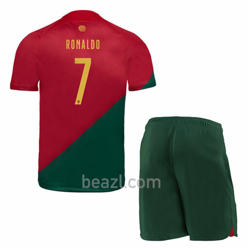 Camiseta Portugal de Ronaldo 1ª Equipación 2022/23 Niño - Beazl.com
