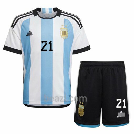 Dybala Camiseta Argentina 1ª Equipación 2022 Niño - Beazl.com