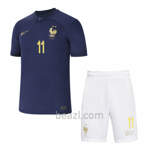 Camiseta Dembélé Francia 1ª Equipación 2022/23 Niño - Beazl.com