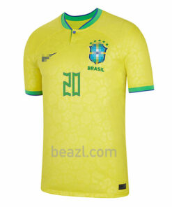 Vini JR Camiseta Brasil 1ª Equipación 2022/23 - Beazl.com