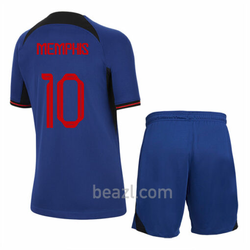 Camiseta Países Bajos de Memphis 2ª Equipación 2022/23 Niño - Beazl.com