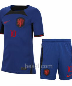 Camiseta Países Bajos de Memphis 2ª Equipación 2022/23 Niño - Beazl.com