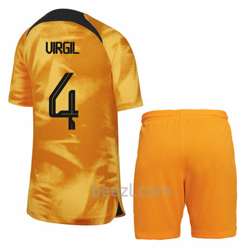 Camiseta de Virgil Países Bajos 1ª Equipación 2022/23 Niño - Beazl.com