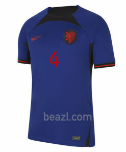 Camiseta de Virgil Países Bajos 2ª Equipación 2022/23 - Beazl.com