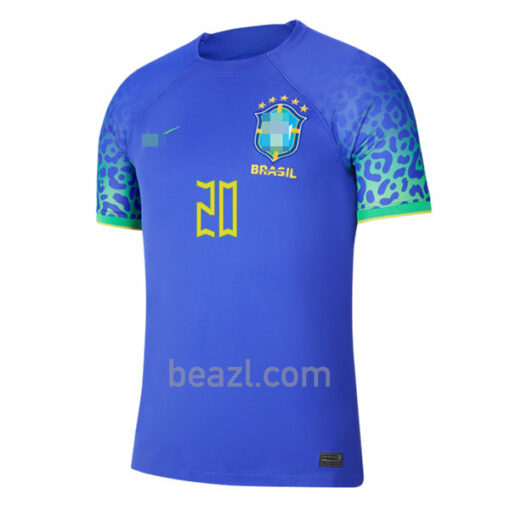 Vini JR Camiseta Brasil 2ª Equipación 2022/23 - Beazl.com