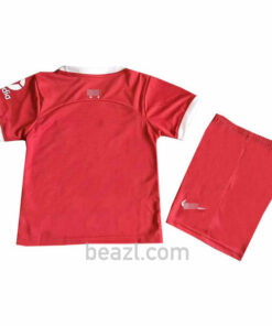 Camiseta y Pantalón Liverpool 1ª Equipación 2023/24 Niño - Beazl.com